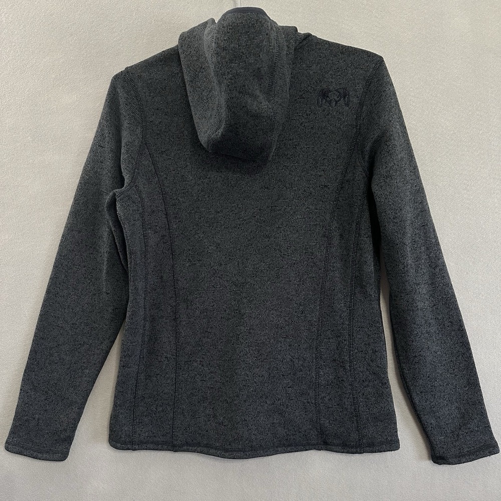 KUIU Base Camp Hoodie Sweater Fleece Jacket Gray Full Zip Women's Large - Picture 6 of 8